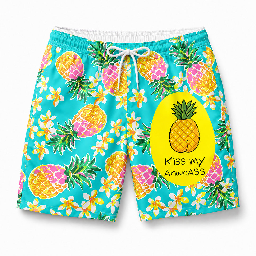 KISS MY ANANASS - Premium Badeshort