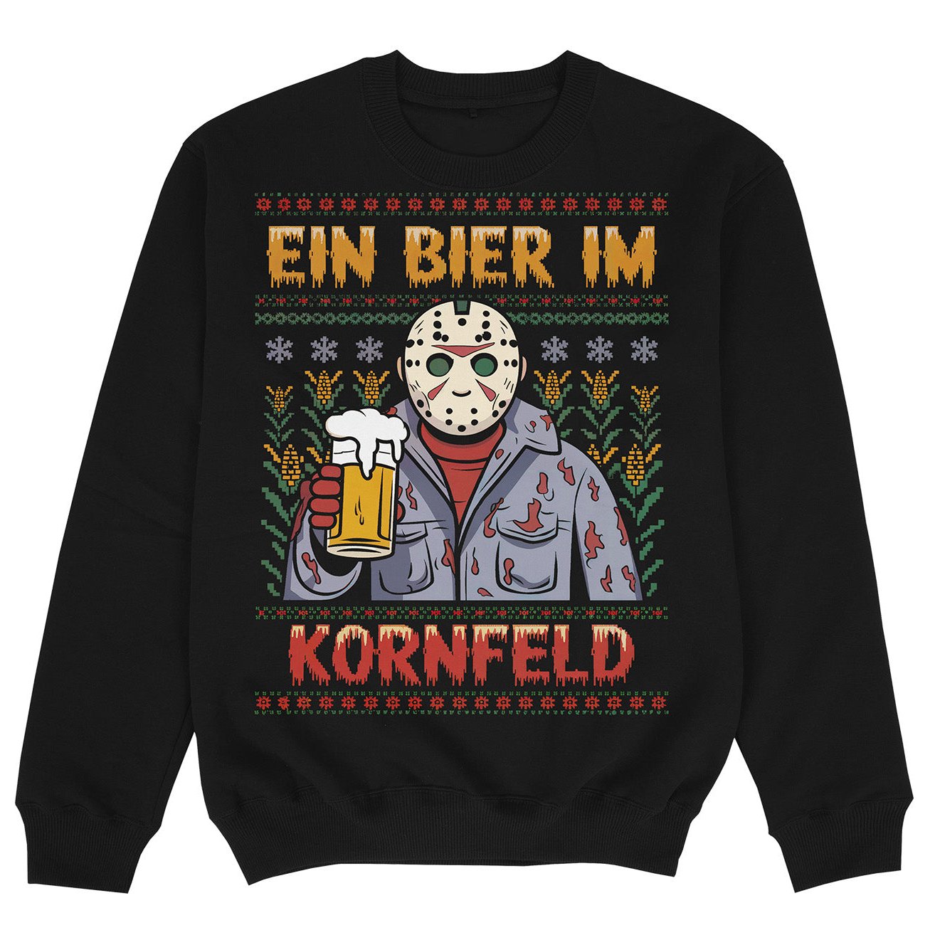 EIN BIER IM KORNFELD - Premium Sweater