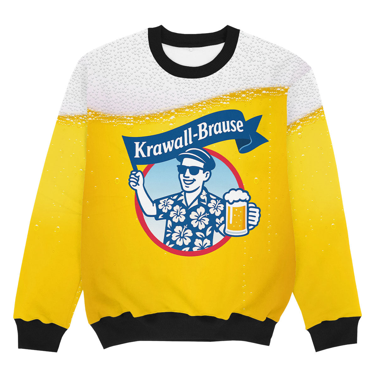 KRAWALLBRAUSE - Premium Fullprint Sweater