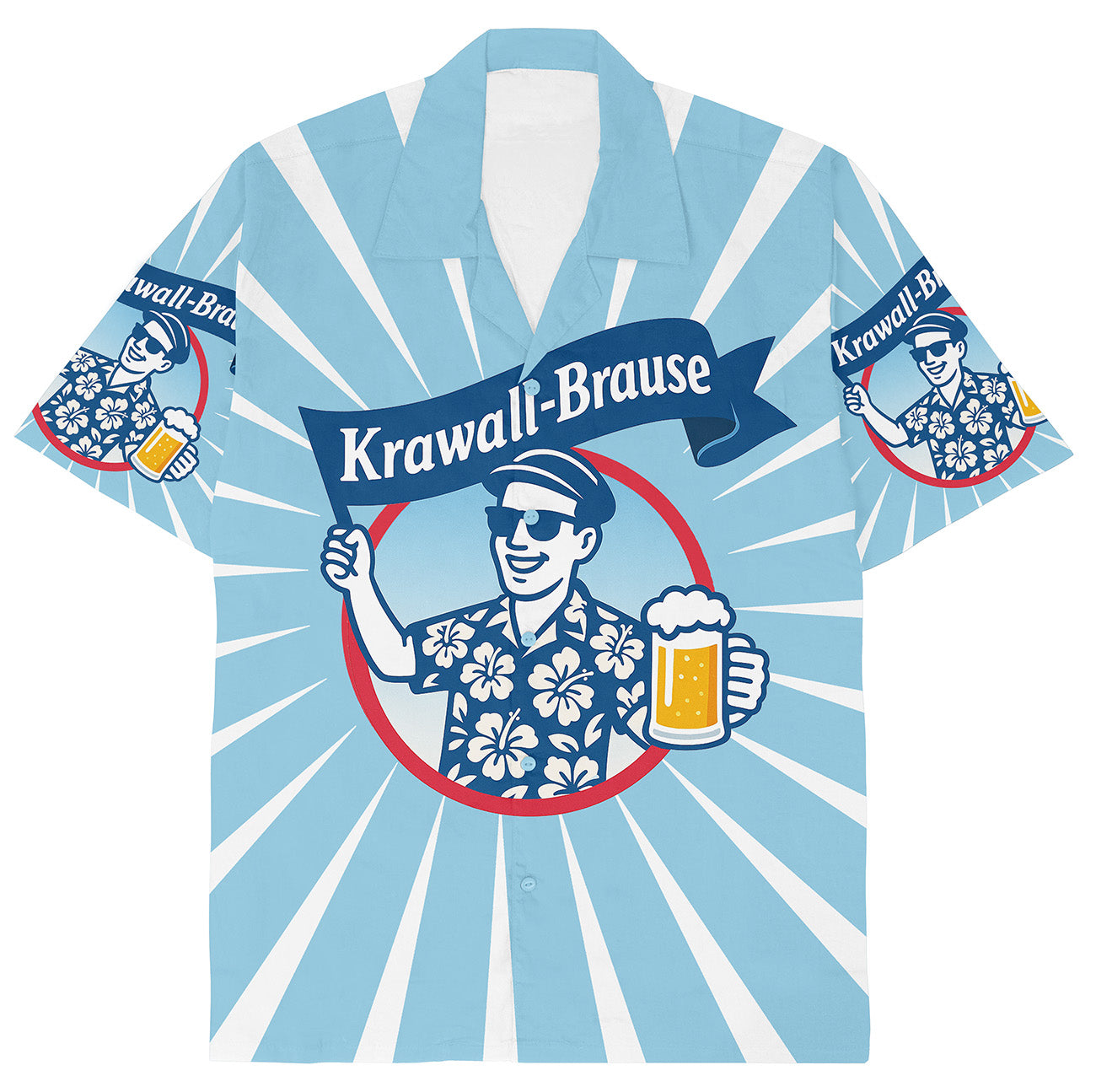 KRAWALLBRAUSE - Hawaiihemd