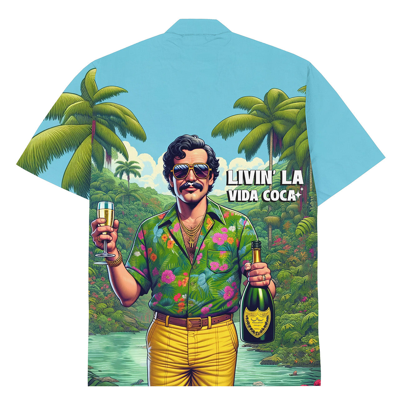 LA VIDA COCA - Hawaii Hemd