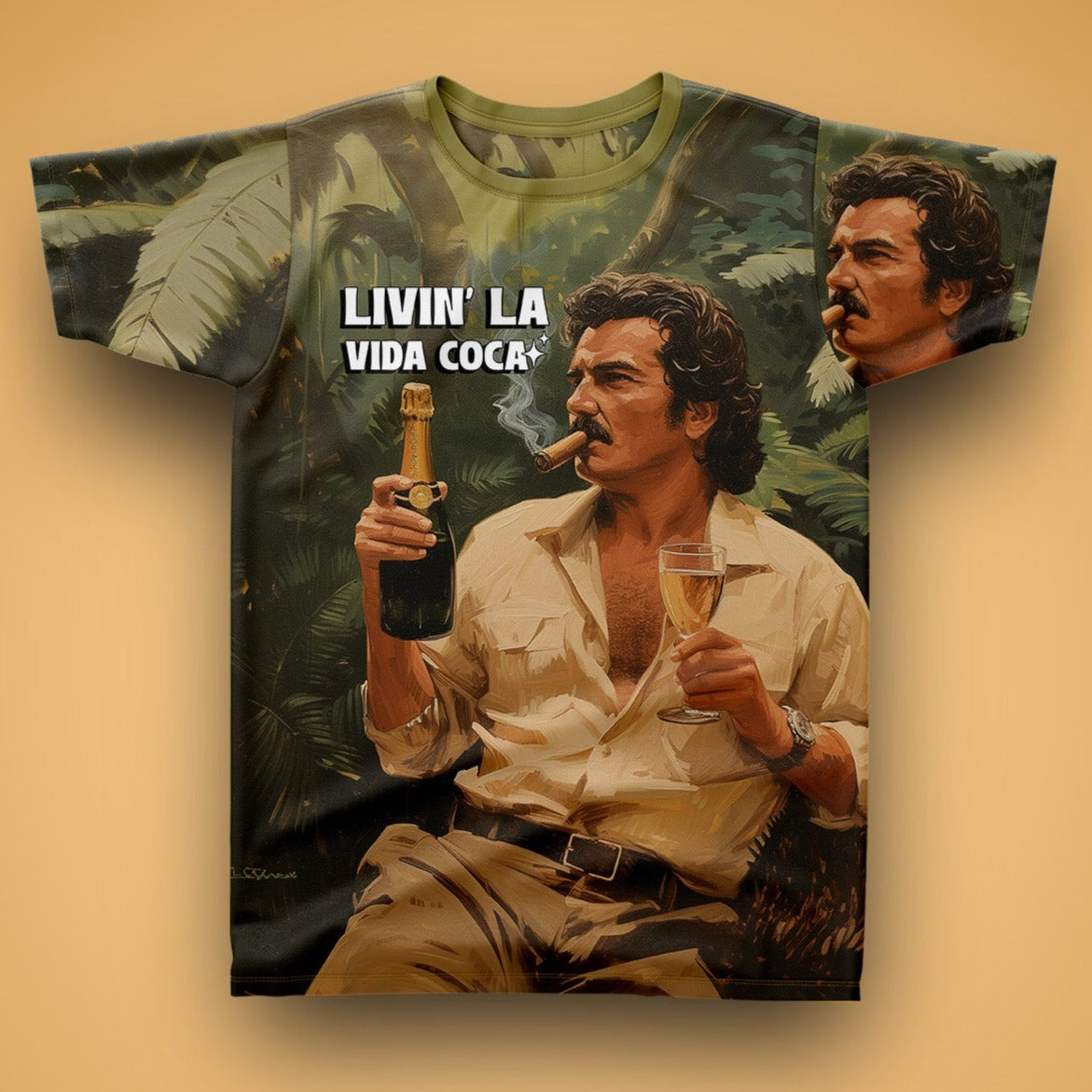 LA VIDA COCA - Fullprint Tshirt