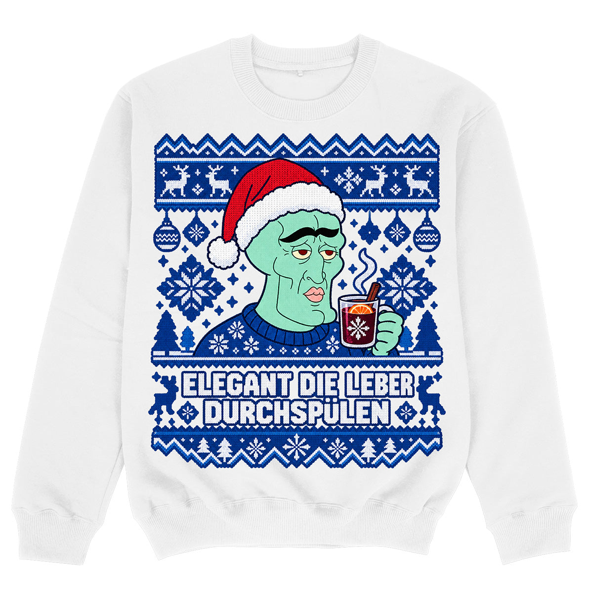 ELEGANT DIE LEBER DURCHGESPÜLT - Premium Sweater
