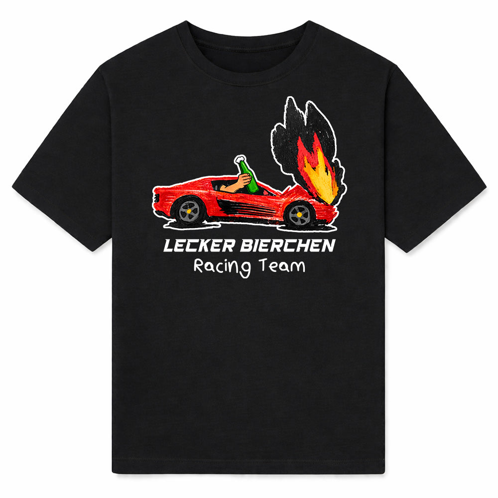 BIERCHEN RACING TEAM COMIC - Premium T-Shirt Unisex