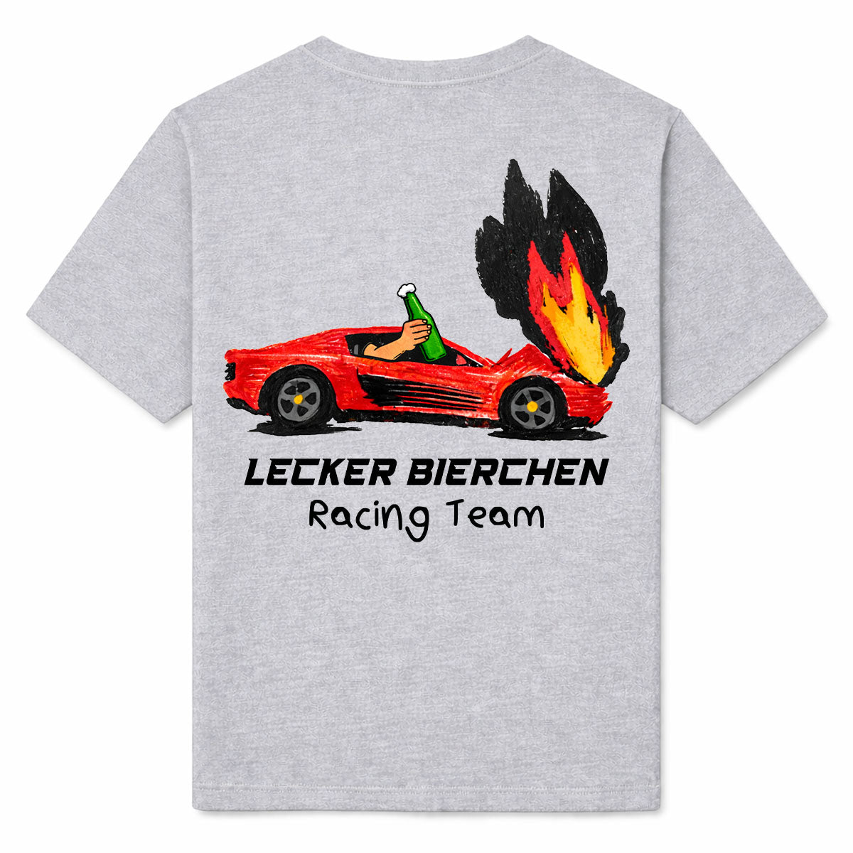 BIERCHEN RACING TEAM - Premium T-Shirt Backprint