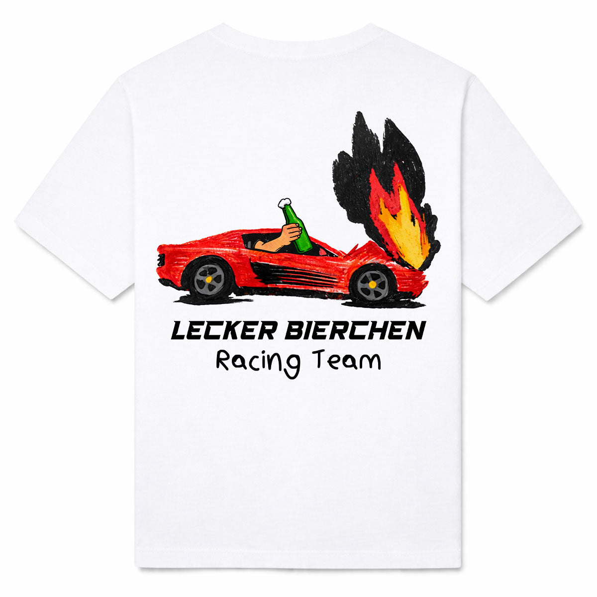 BIERCHEN RACING TEAM - Premium T-Shirt Backprint