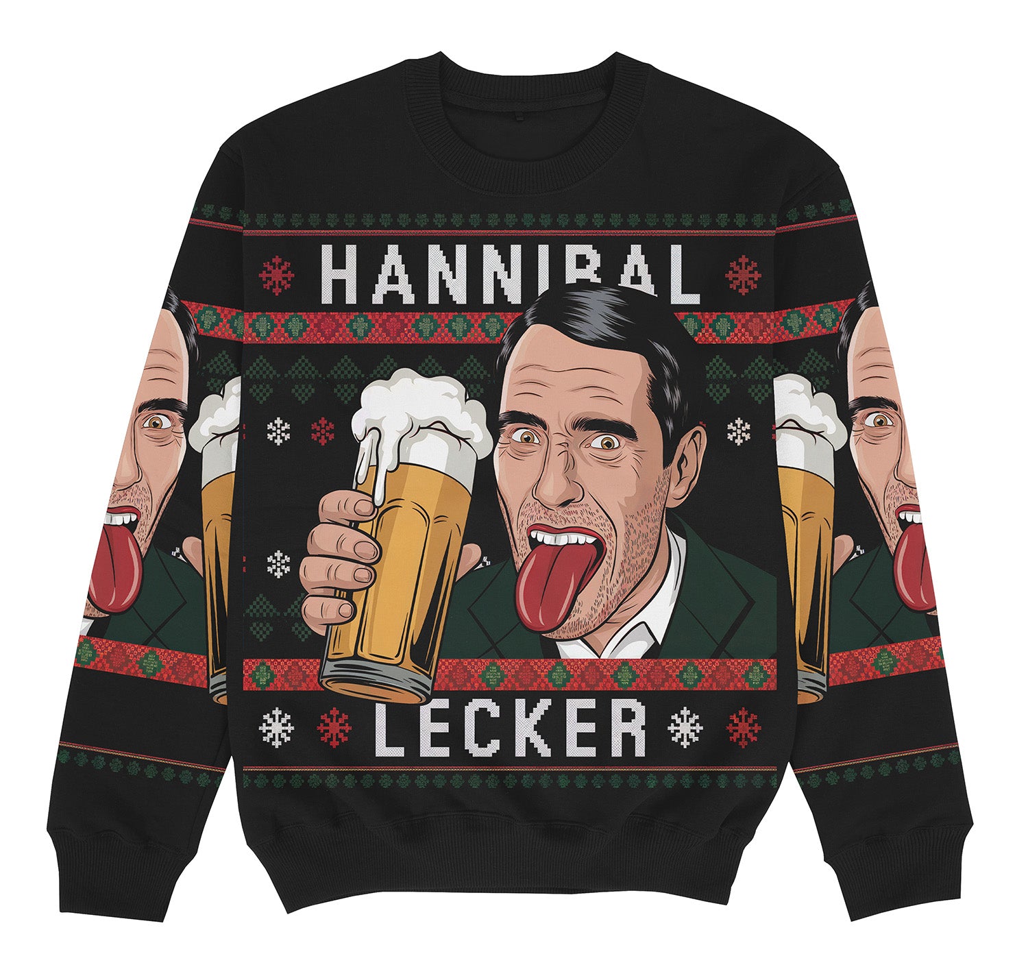 HANNIBAL LECKER - Fullprint Sweater