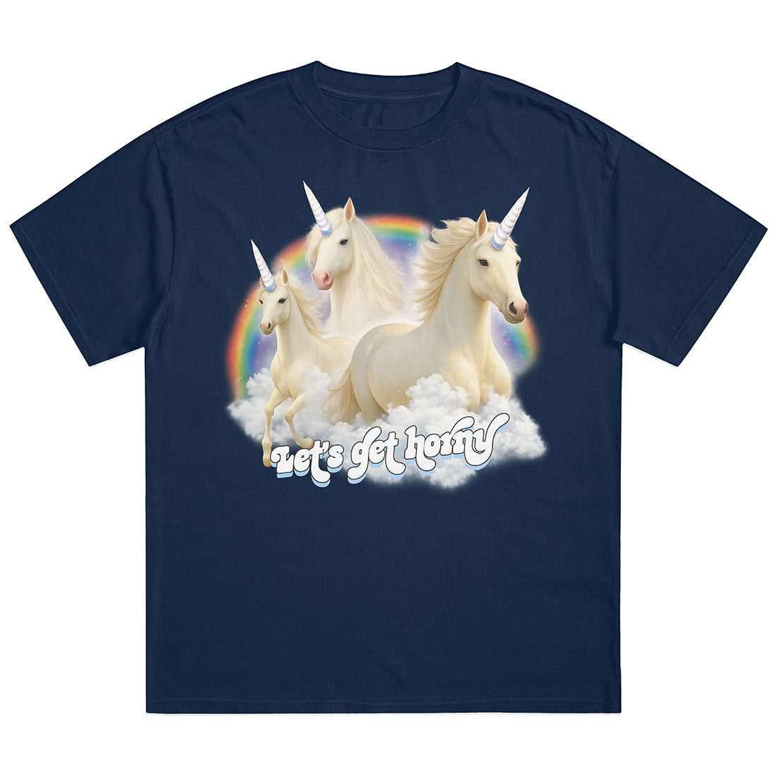 LET'S GET HORNY - Premium Shirt Unisex