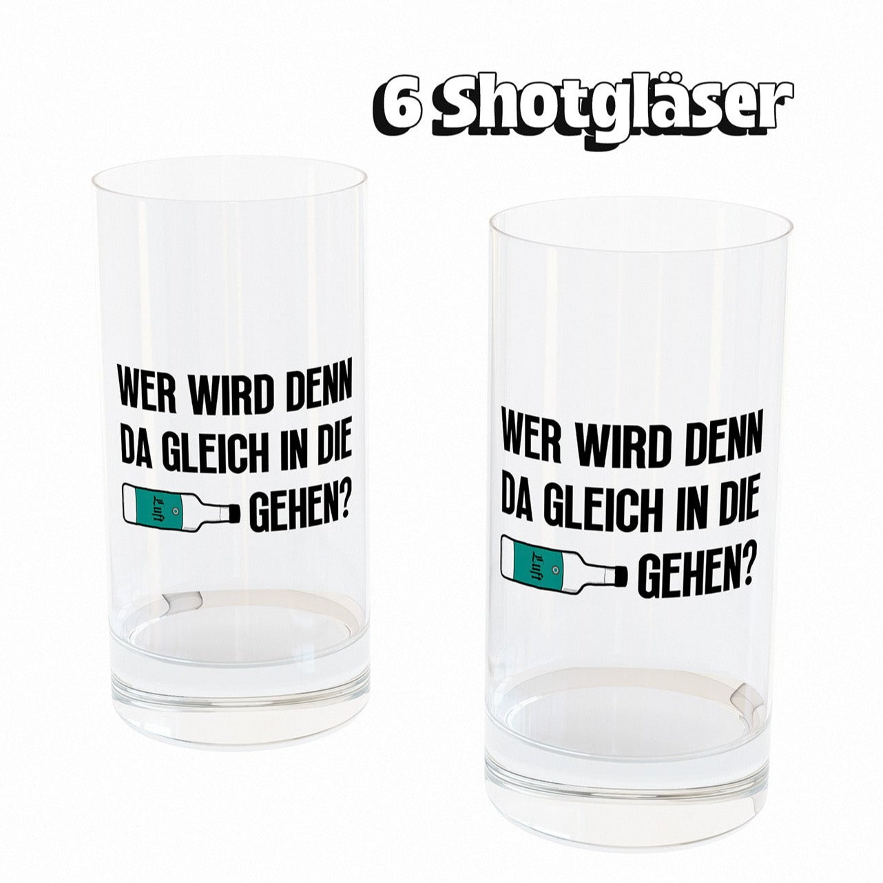 LUFT GEHEN - Shotglas 6er Set