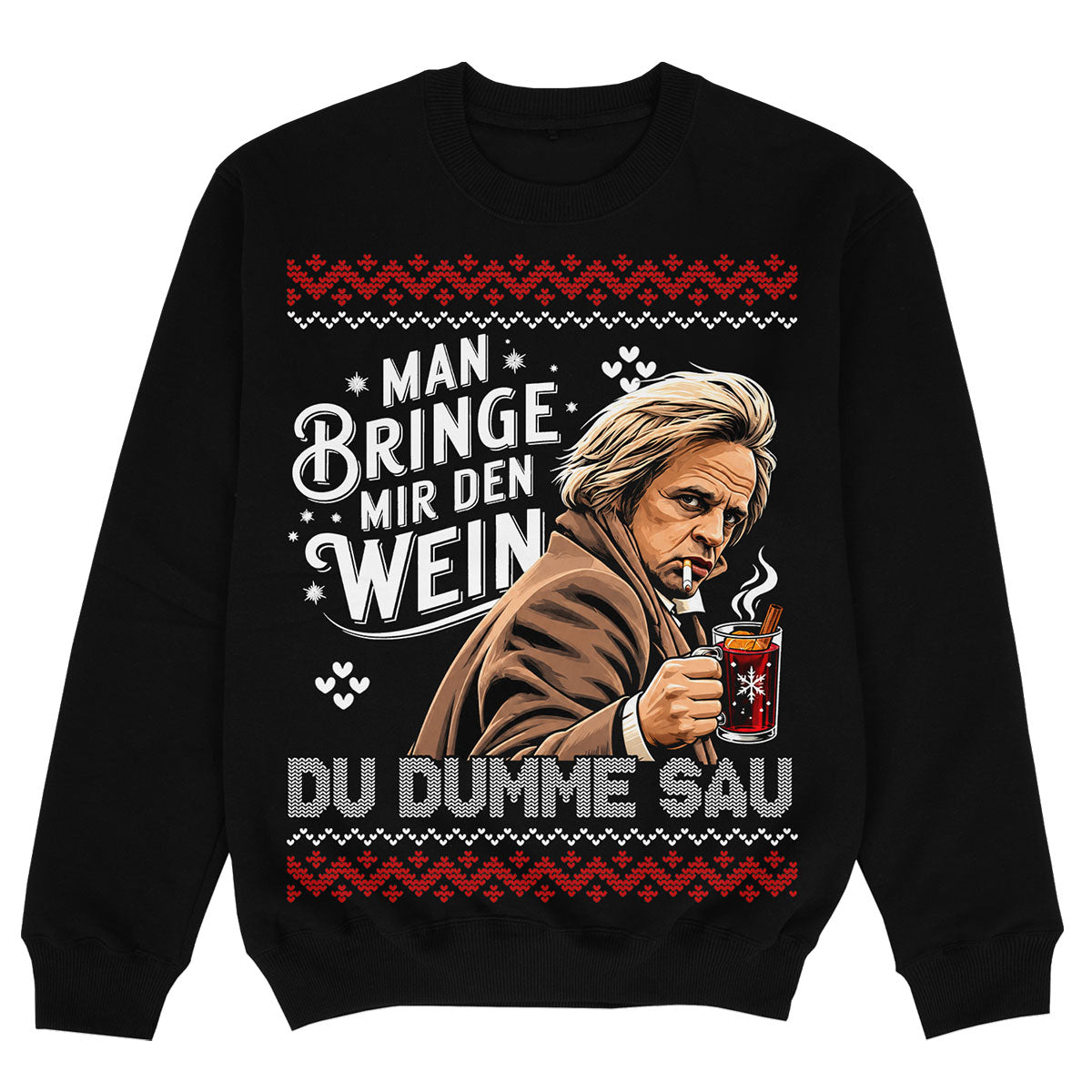 MAN BRINGE MIR DEN WEIN - Sweatshirt Premium