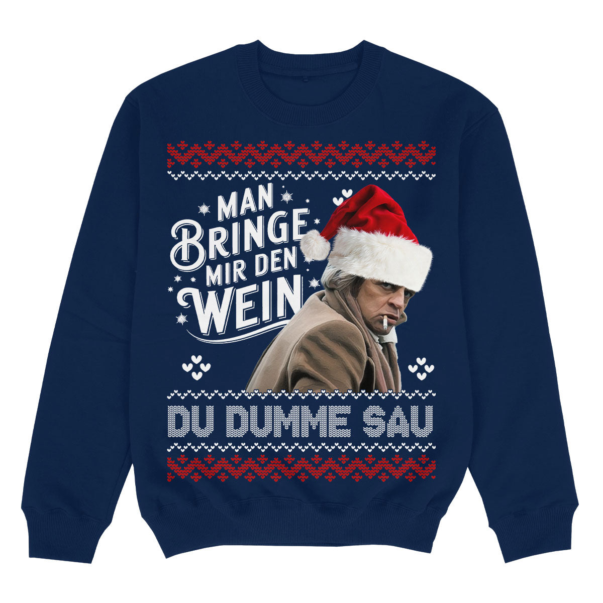 MAN BRINGE MIR DEN WEIN - Premium Christmas Sweater