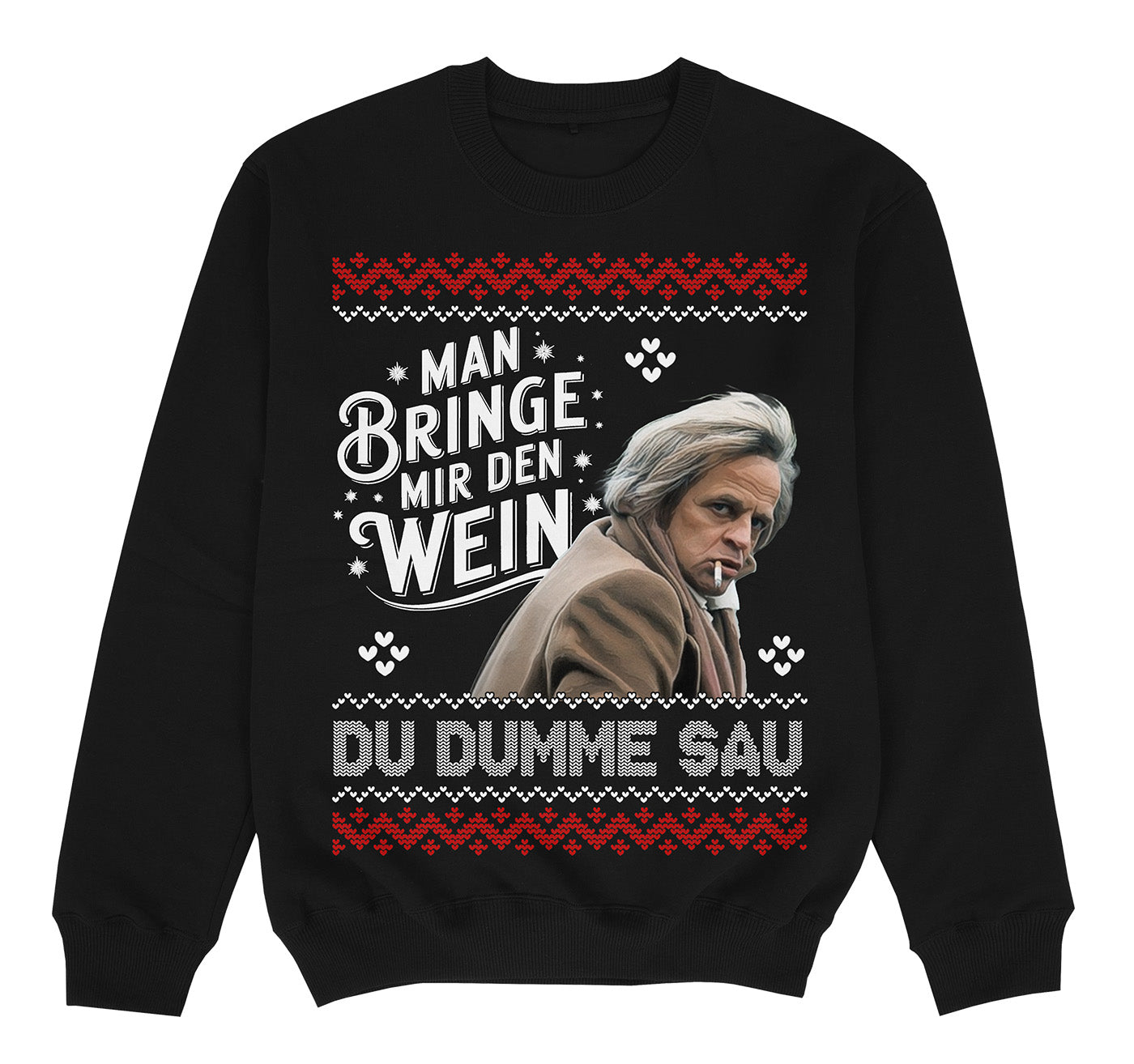 DU DUMME SAU - Premium Sweater