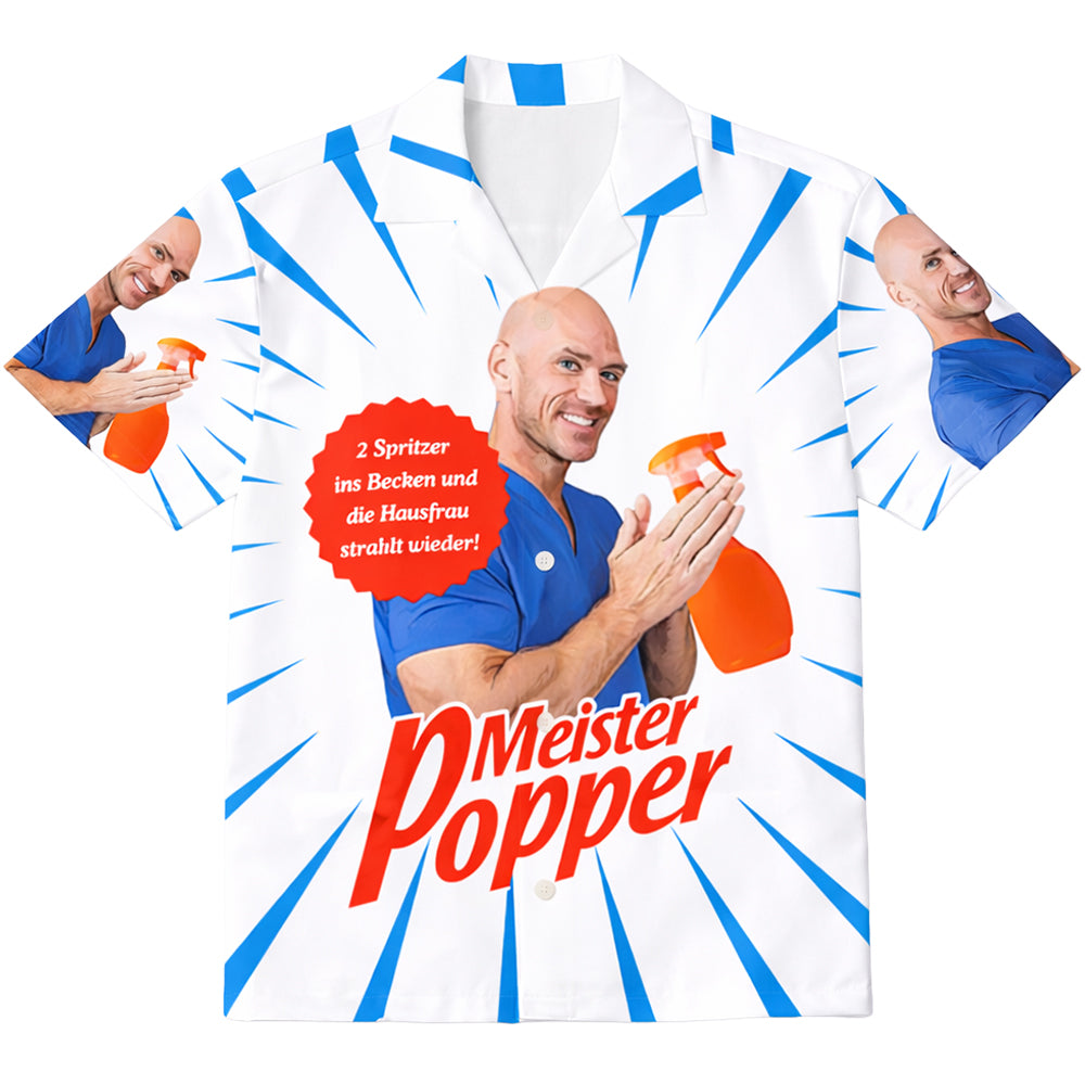 MEISTER POPPER - Premium Hawaiihemd