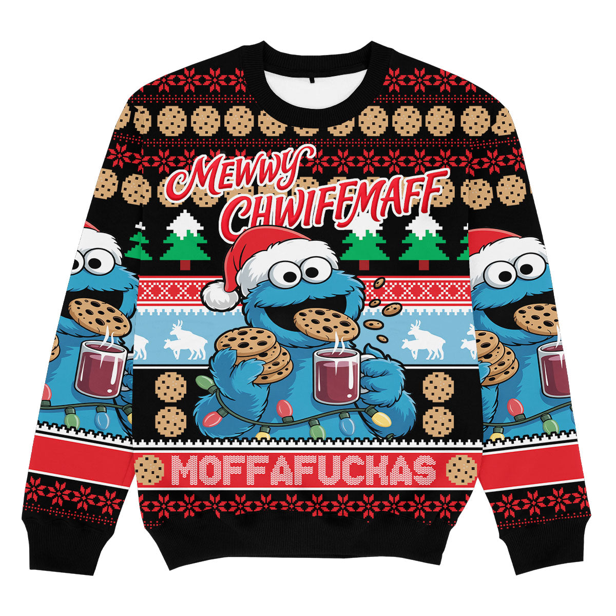 MEWWY CHWIFFMAFF - Signature Kersttrui