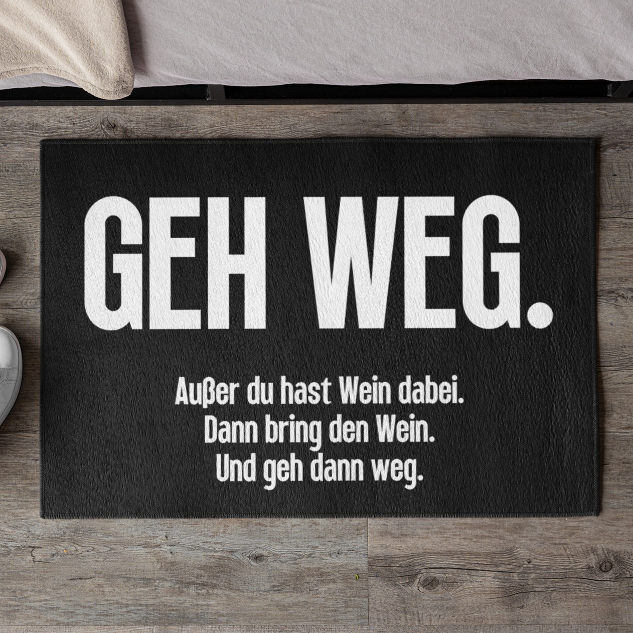 GEH WEG - Premium Fußmatte