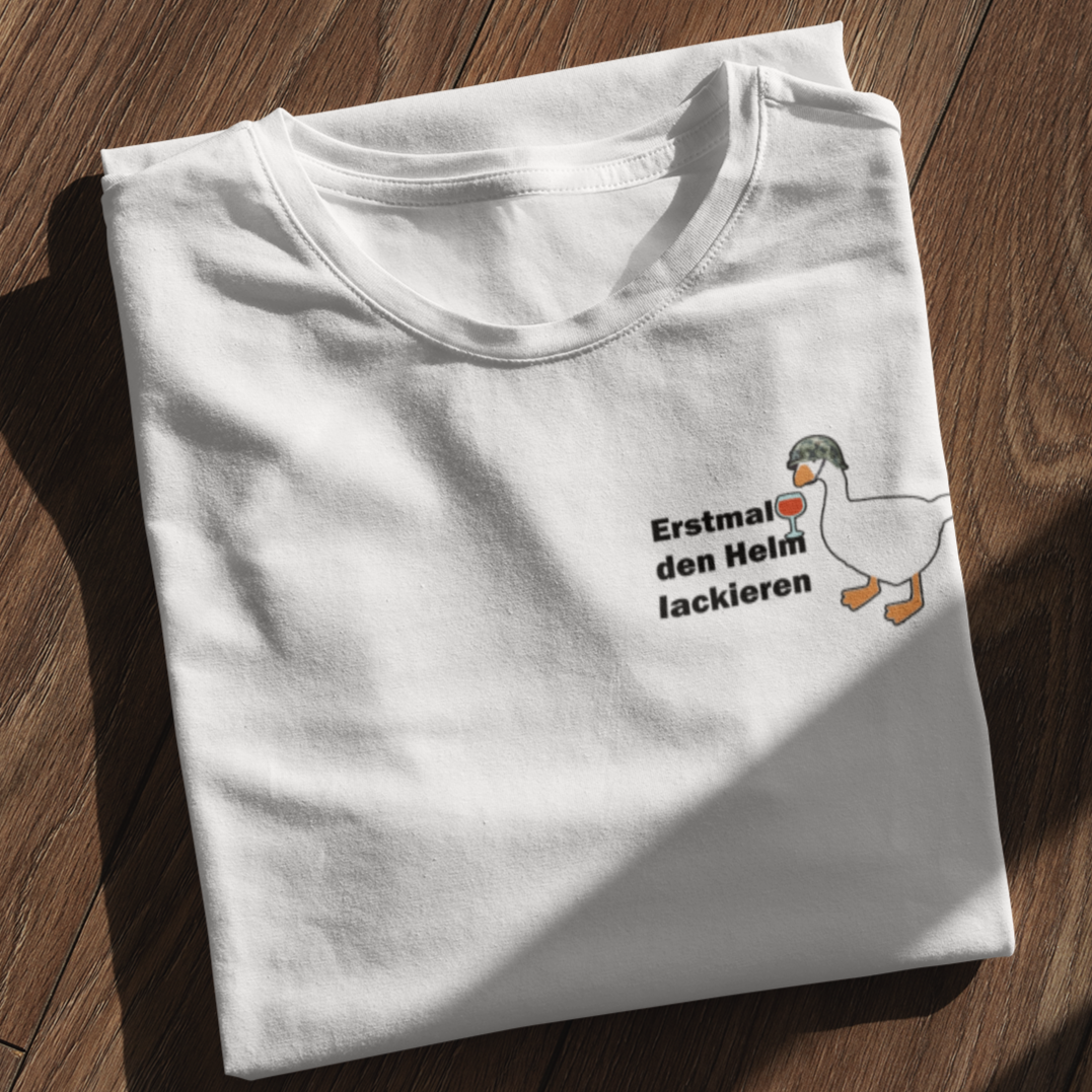HELM LACKIEREN - Premium Shirt Damen