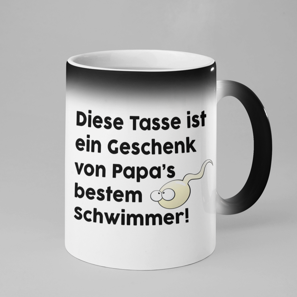 PAPA'S BESTER SCHWIMMER - Zaubertasse