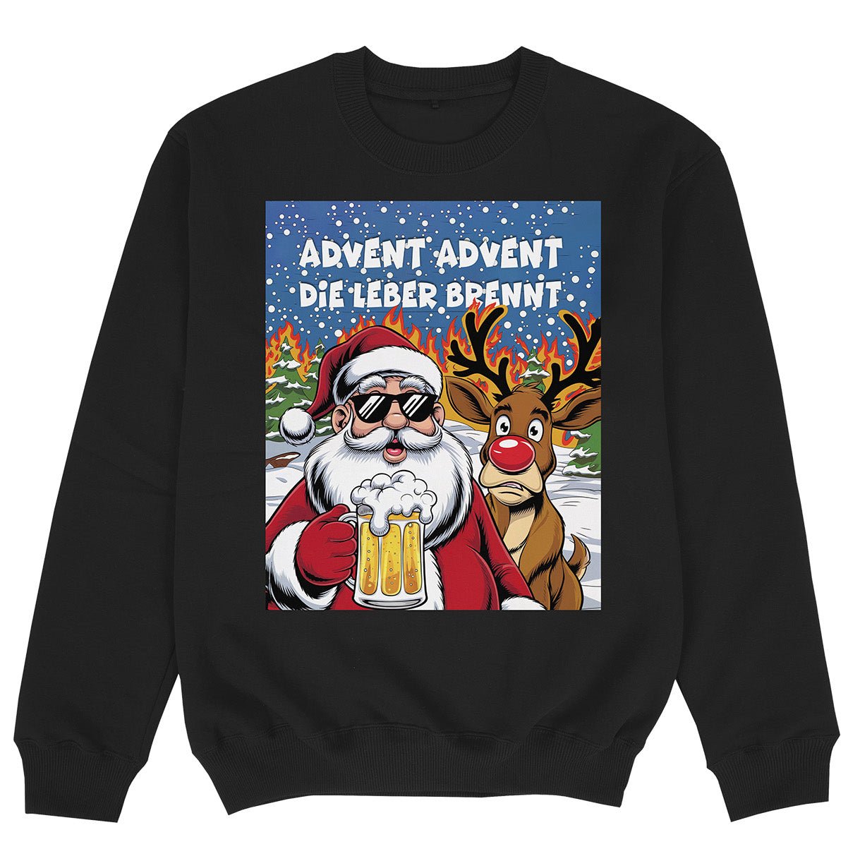 ADVENT DIE LEBER BRENNT - Premium Sweater