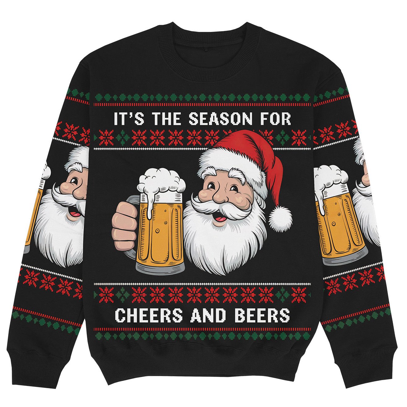 CHEERS AND BEERS - Christmas Sweater