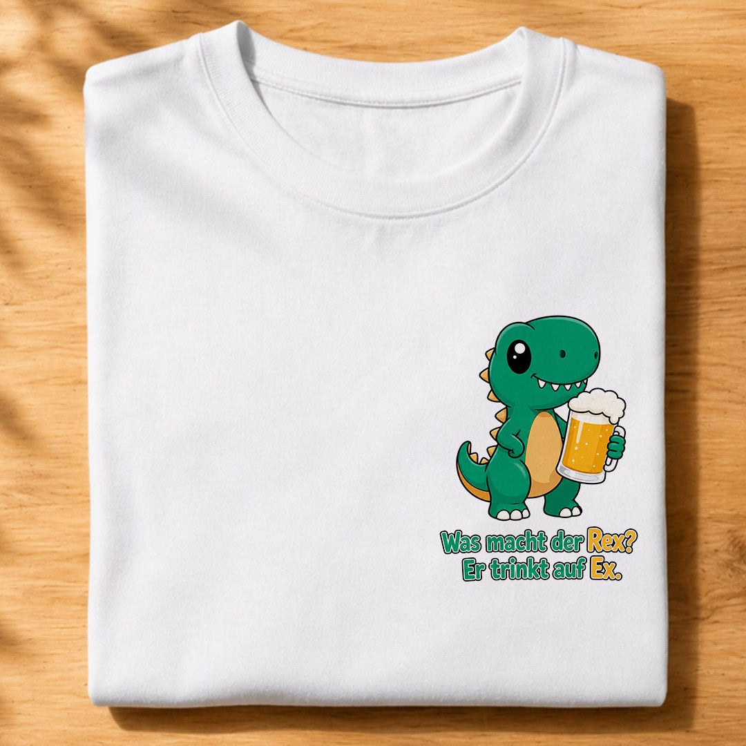 WAS MACHT DER REX - Premium T-Shirt Unisex