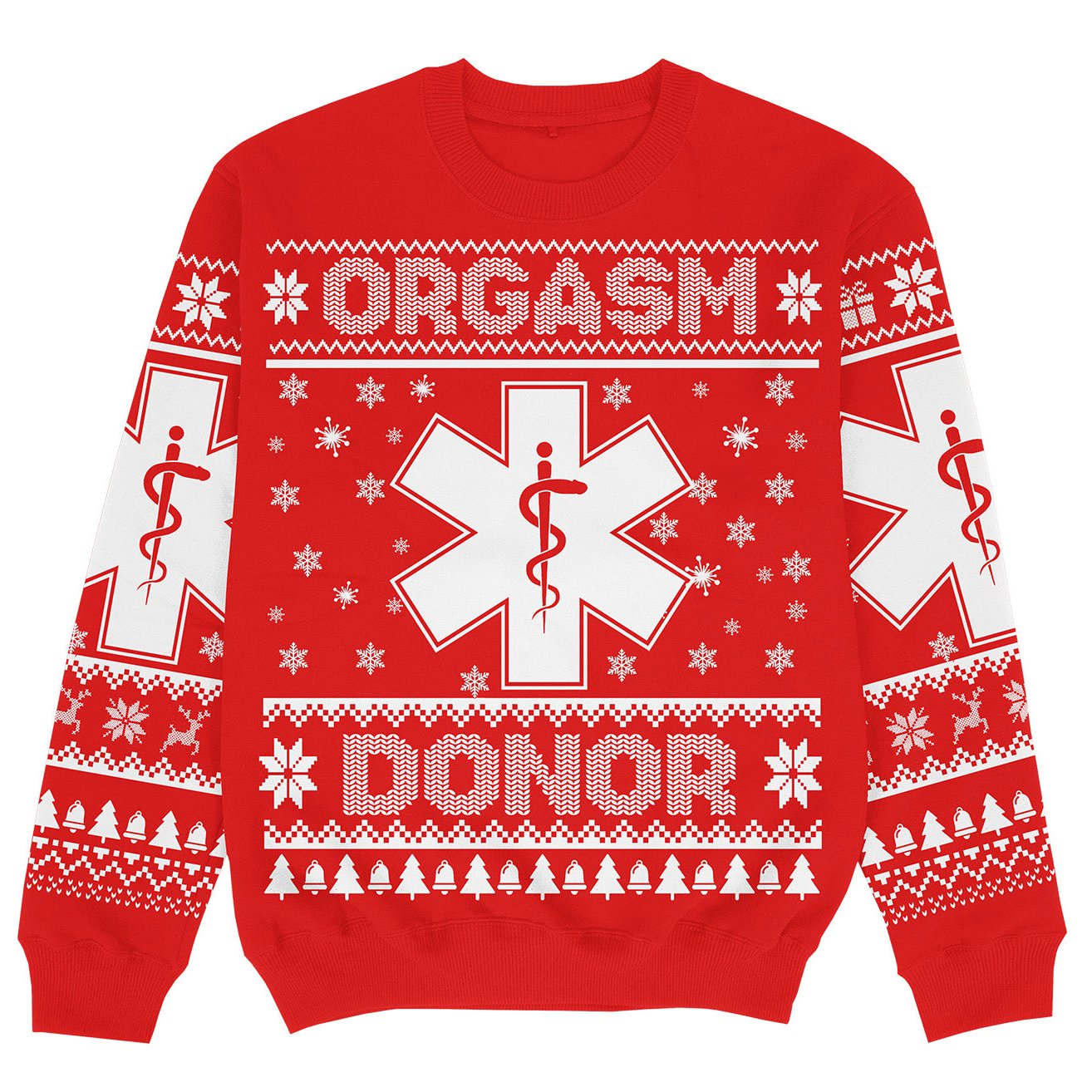 ORGASM DONOR - Christmas Sweater