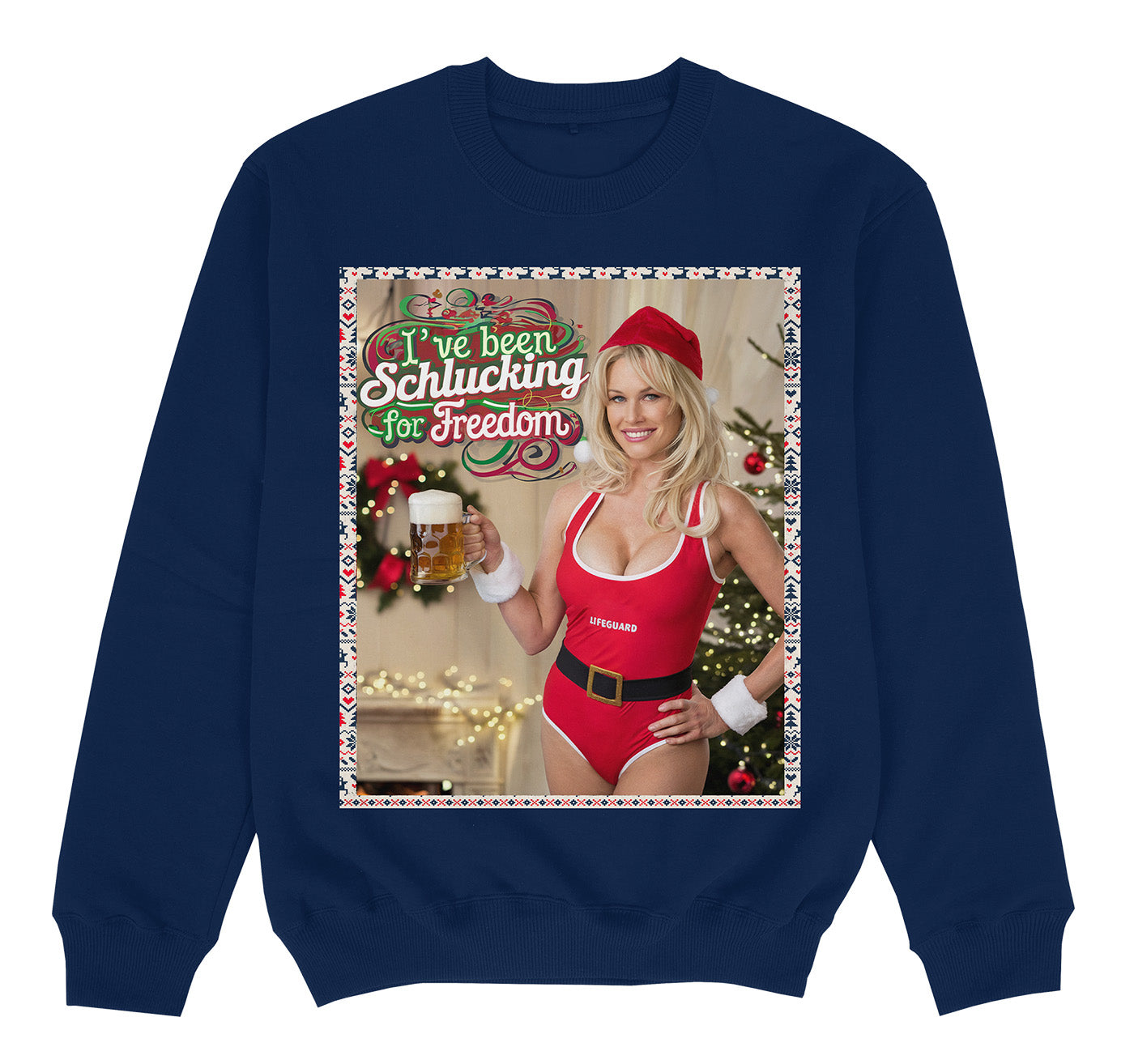 SCHLUCKING FOR FREEDOM - Premium Sweater