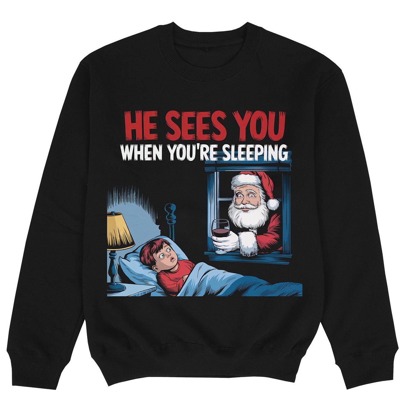 HE SEES YOU - Premium Sweater