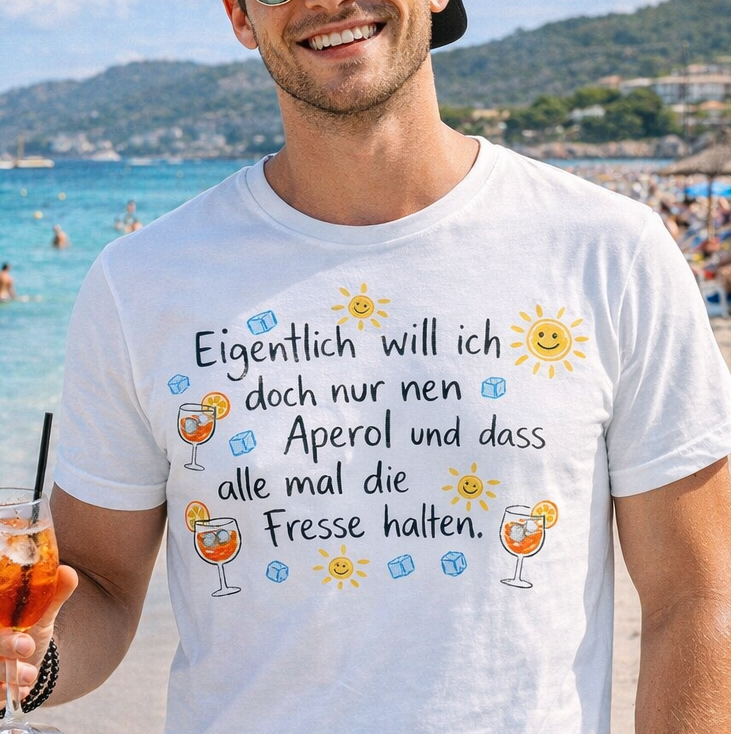 EIGENTLICH APEROL - Premium T-Shirt Unisex