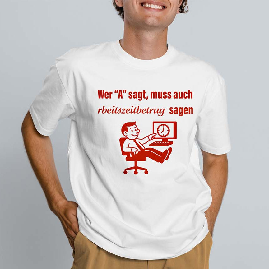 WER A SAGT - Premium Shirt Unisex