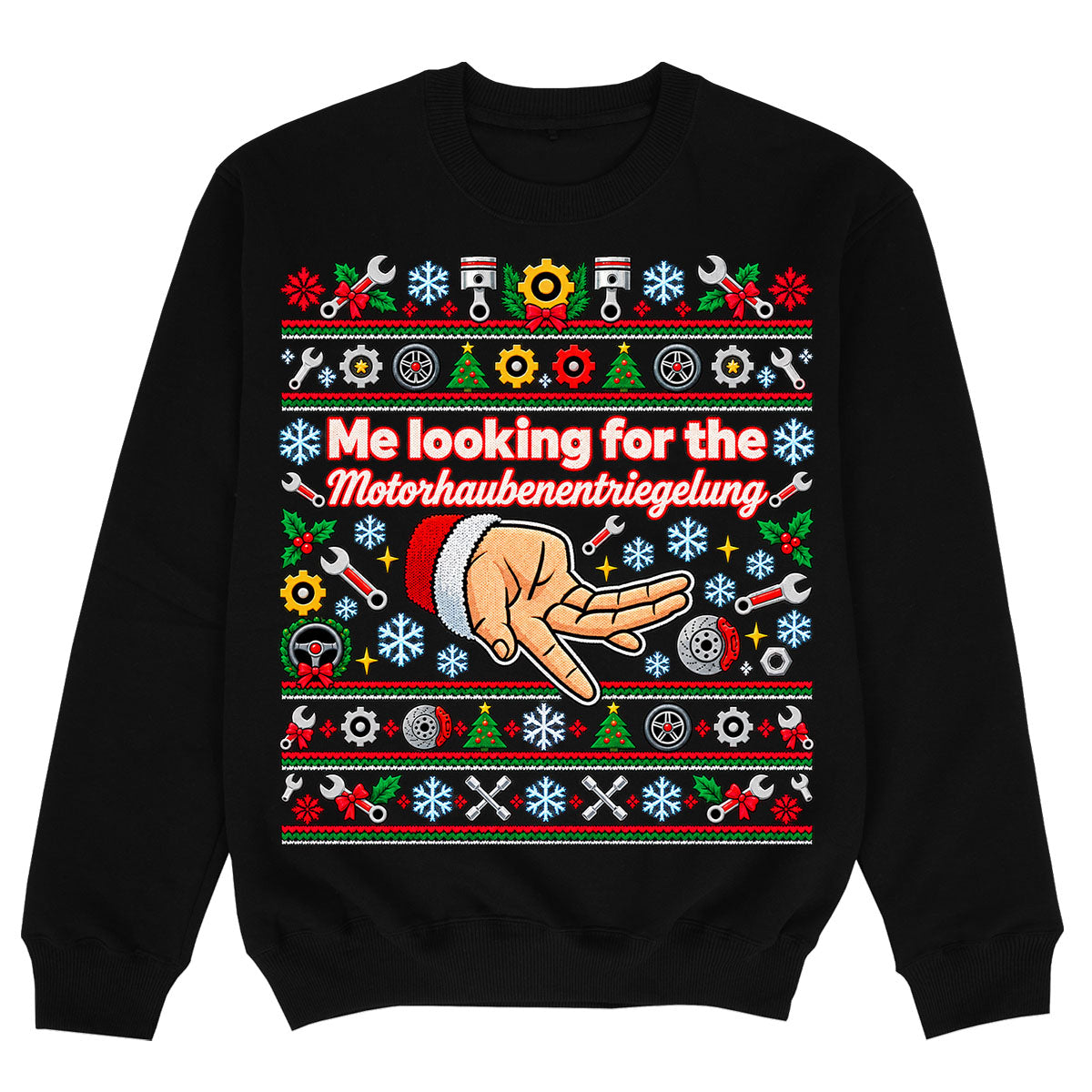 MOTORHAUBENENTRIEGELUNG - Premium Sweater