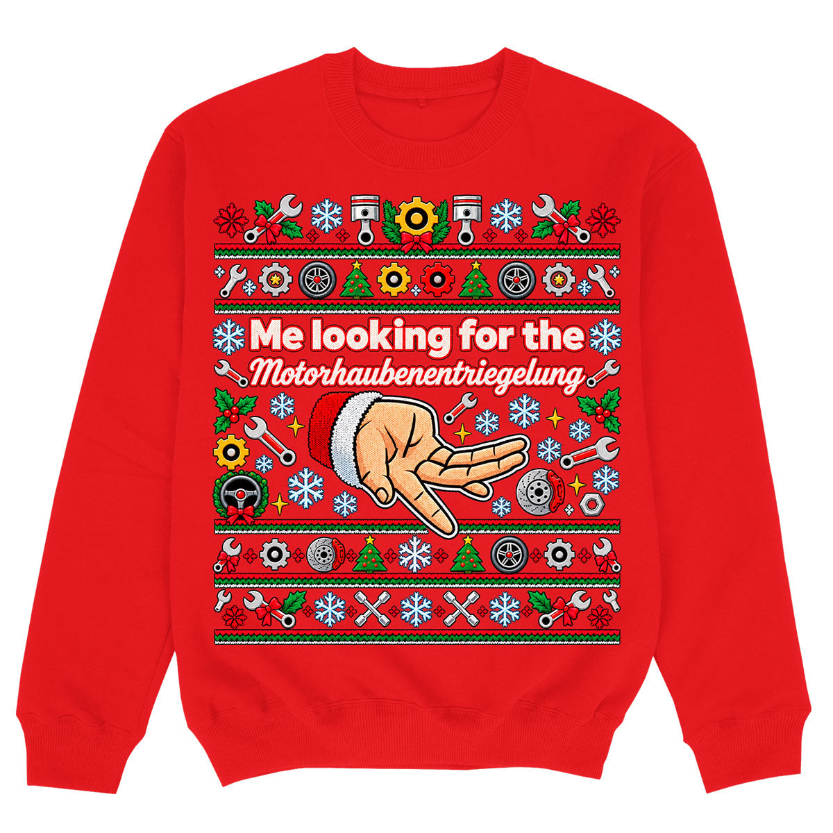 MOTORHAUBENENTRIEGELUNG - Premium Sweater