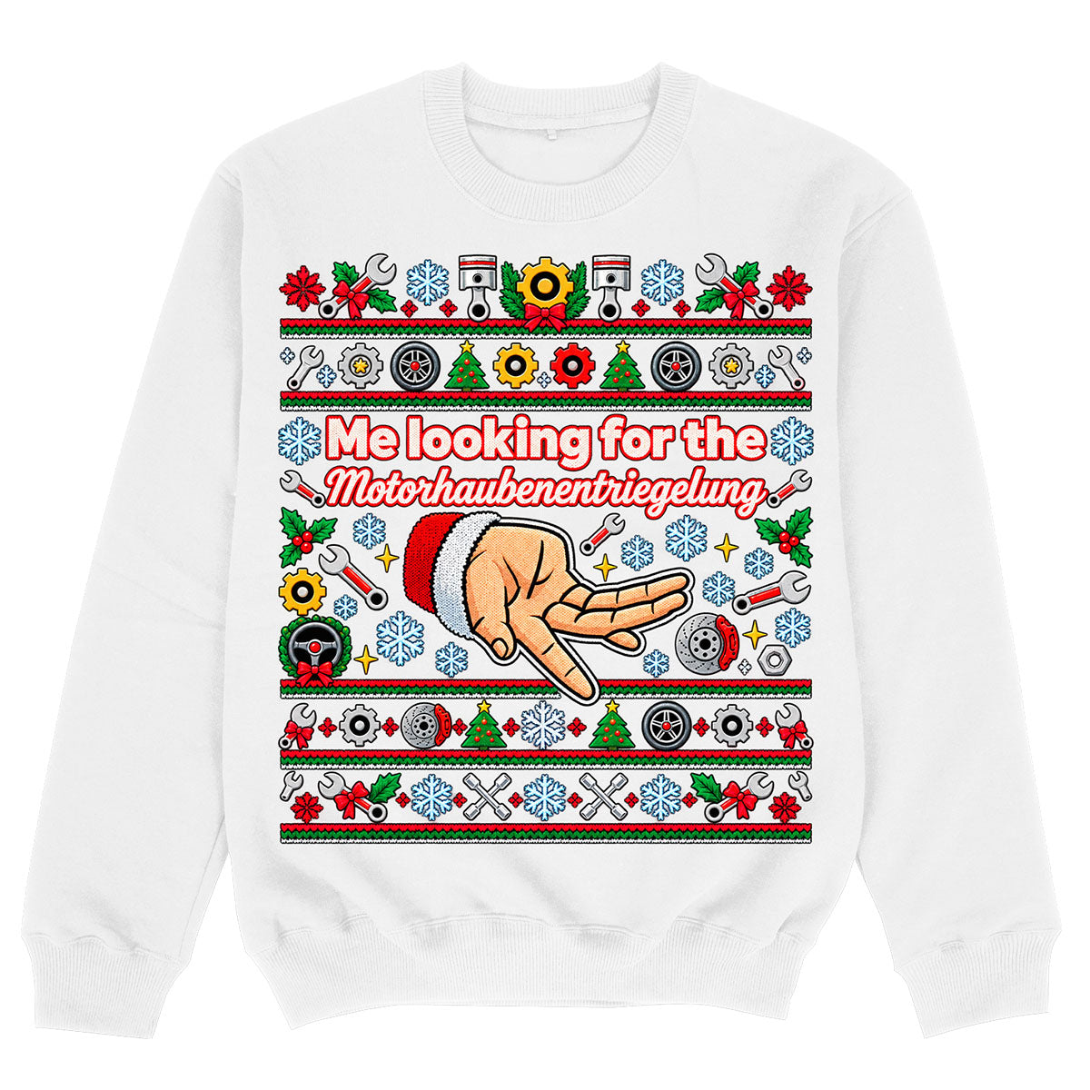 MOTORHAUBENENTRIEGELUNG - Premium Sweater