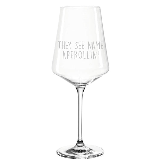 APEROLLIN' - Personalisierbares Weinglas