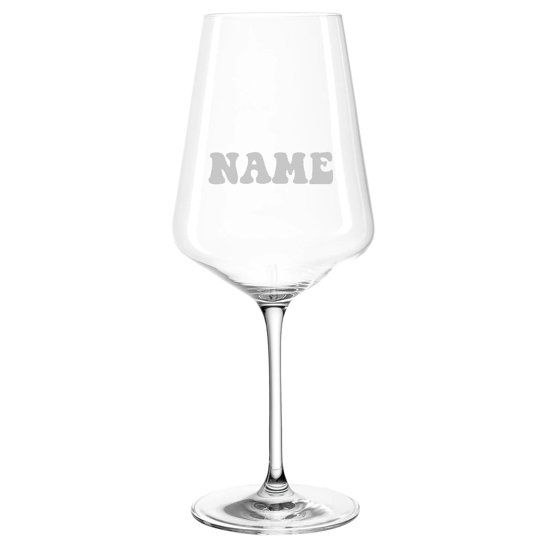 Personalisierbares Weinglas
