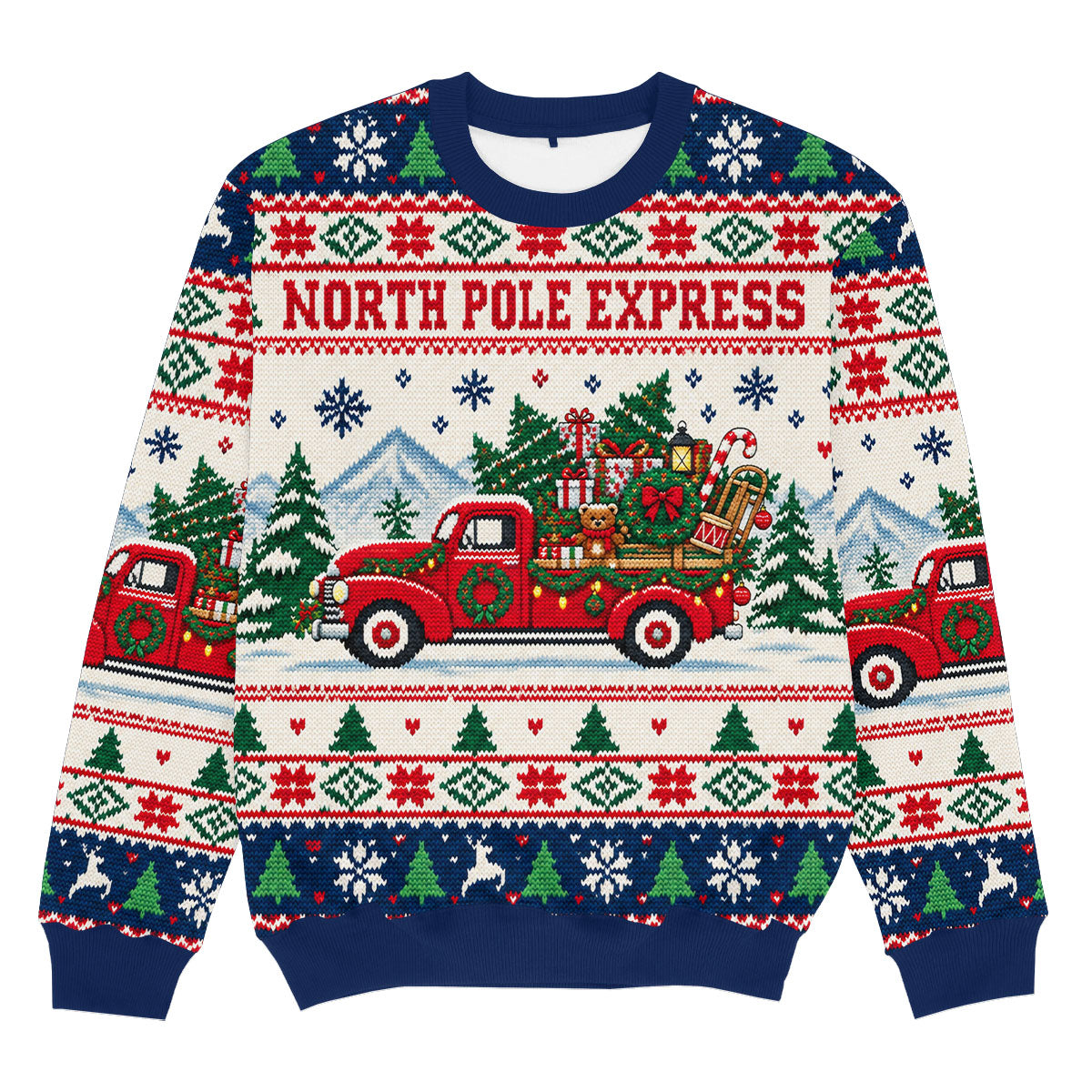 NORTH POLE EXPRESS - Signature Kersttrui