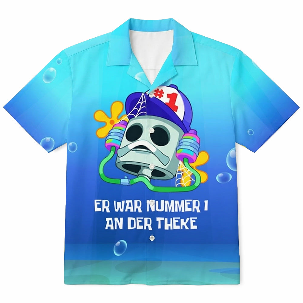 NUMMER 1 AN DER THEKE - Premium Hawaiihemd