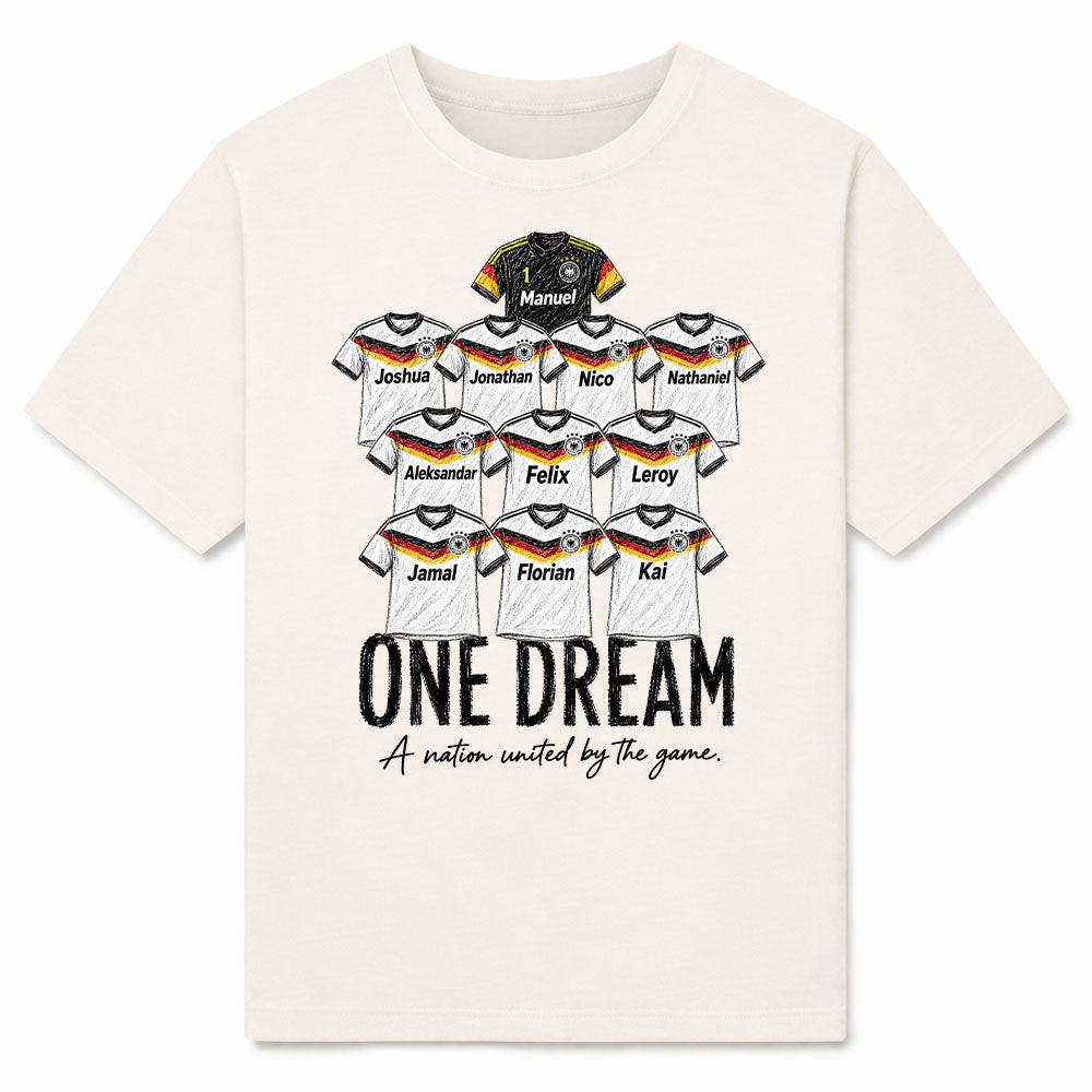 ONE DREAM - Premium T-Shhirt Unisex
