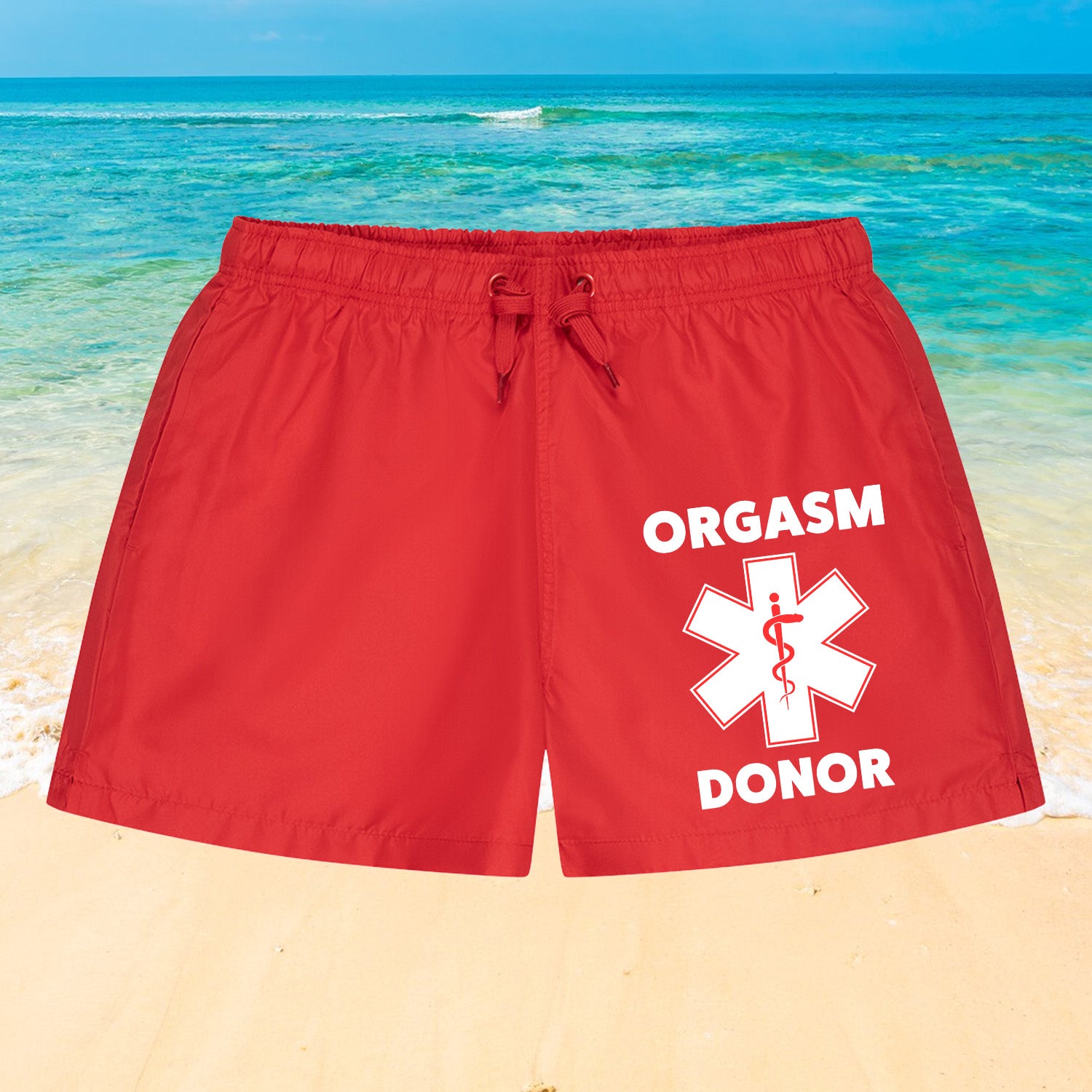 ORGASM DONOR - Swimming Trunks