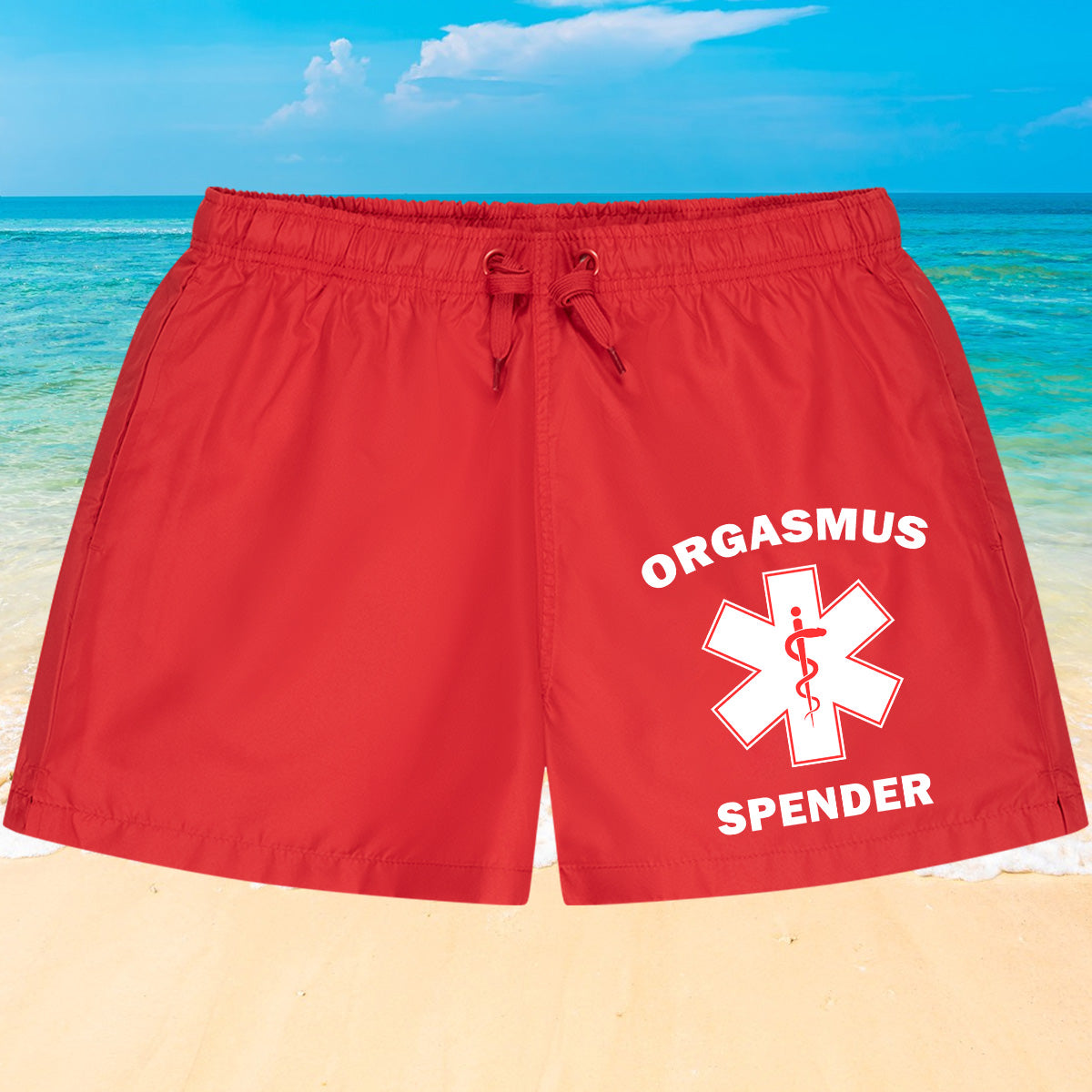 ORGASMUS SPENDER - Premium Badehose
