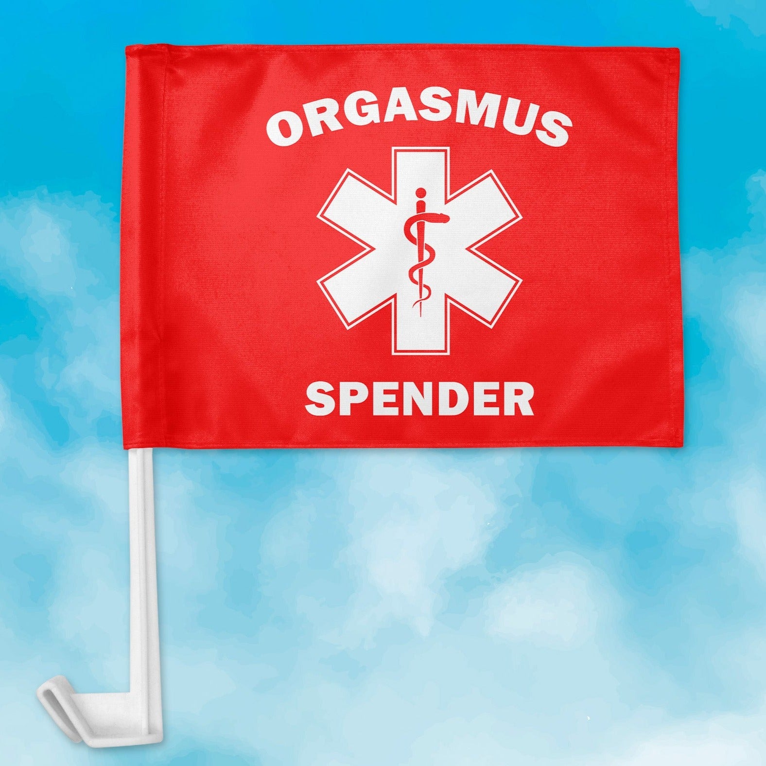 ORGASMUS SPENDER - Premium Autoflagge
