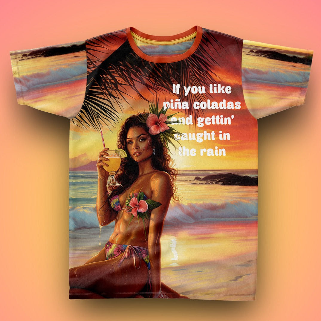 PINA COLADA - Fullprint Shirt