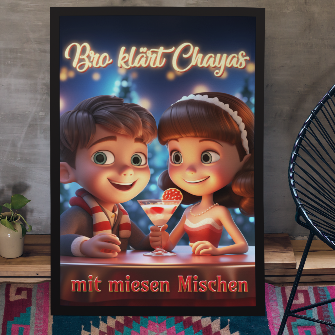 BRO KLÄRT CHAYAS - Premium Poster