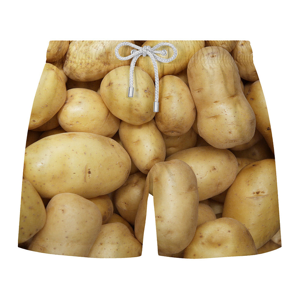 POTATO - Premium Badeshort Fullprint