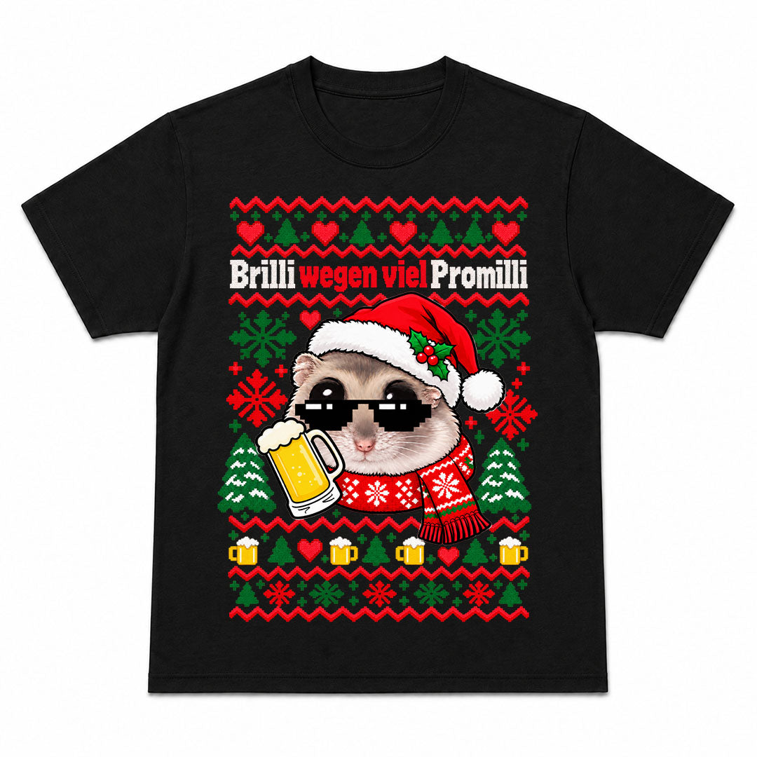 BRILLI PROMILLI CHRISTMAS - Camiseta Navideña