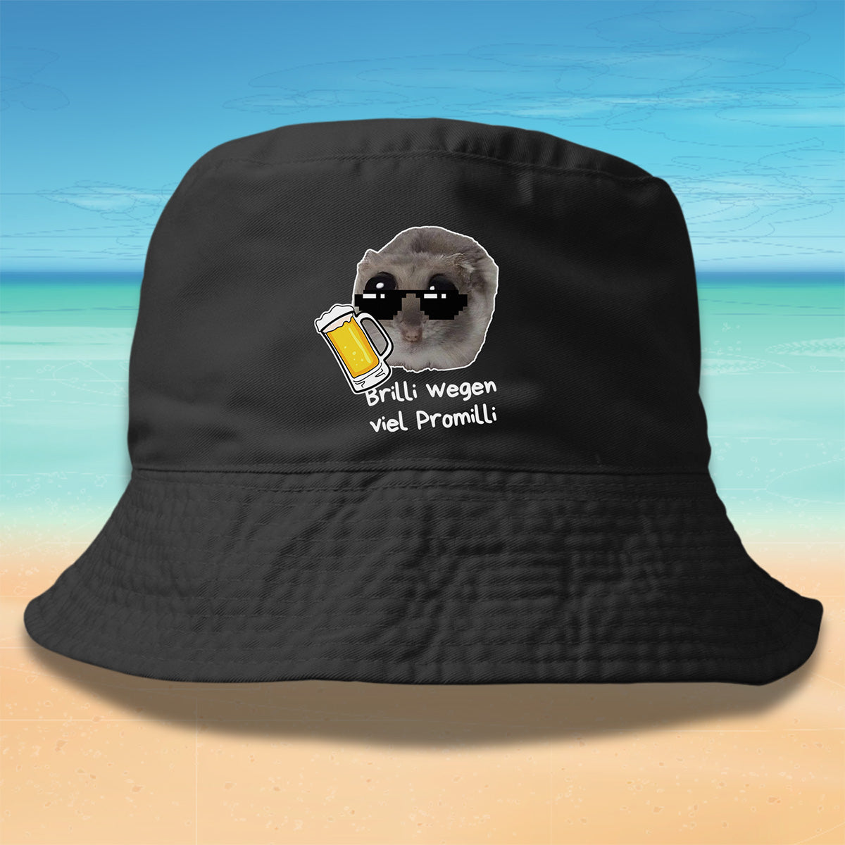 BRILLI WEGEN PROMILLI - Bucket Hat