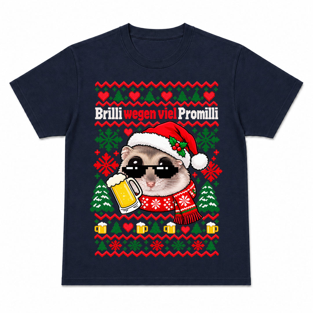 BRILLI PROMILLI CHRISTMAS - Camiseta Navideña