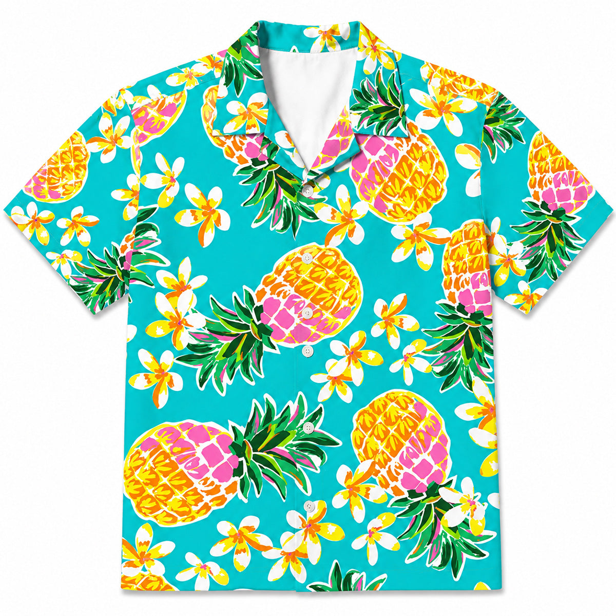 RETRO PINEAPPLE - Premium Hawaiihemd