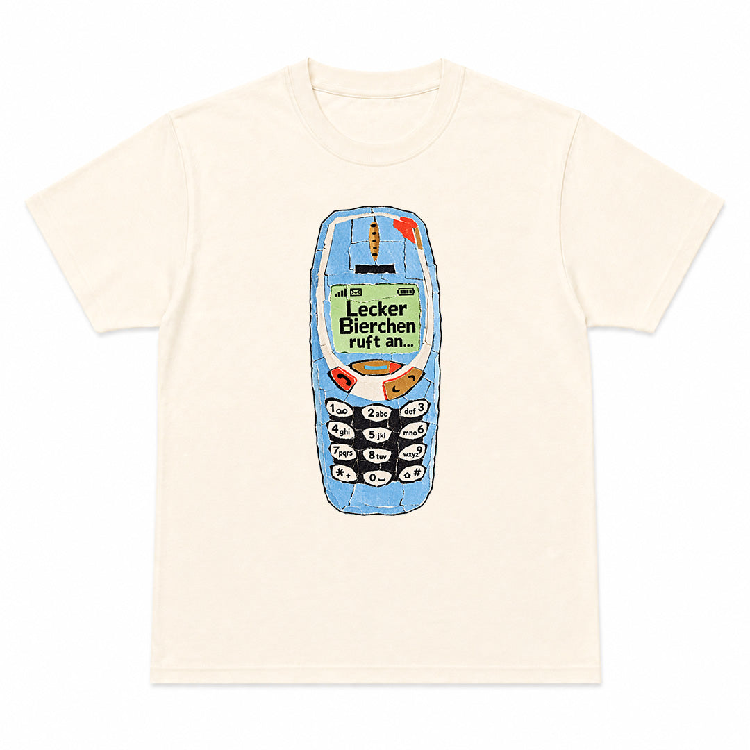 LECKER BIERCHEN RUFT AN - T-Shirt Premium Unisex