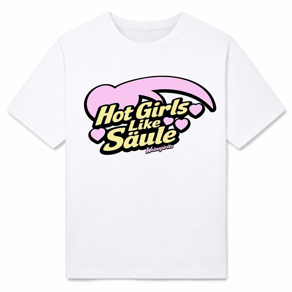 HOT GIRLS LIKE SÄULE - Premium T-Shirt Unisex