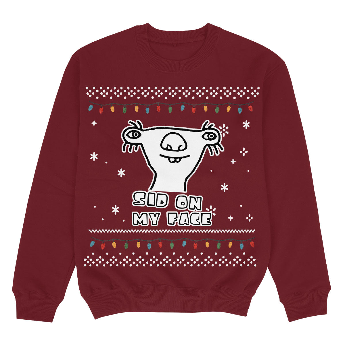 SID ON MY FACE - Christmas Sweater